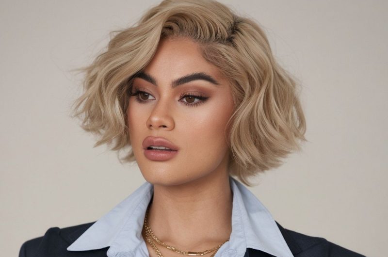 17 Stunning Short Blonde Hairstyles For Dark Hispanics